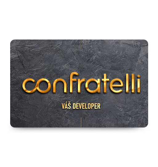 Confratelli - Vizitka přední strana
