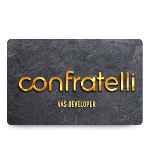Confratelli - Vizitka přední strana